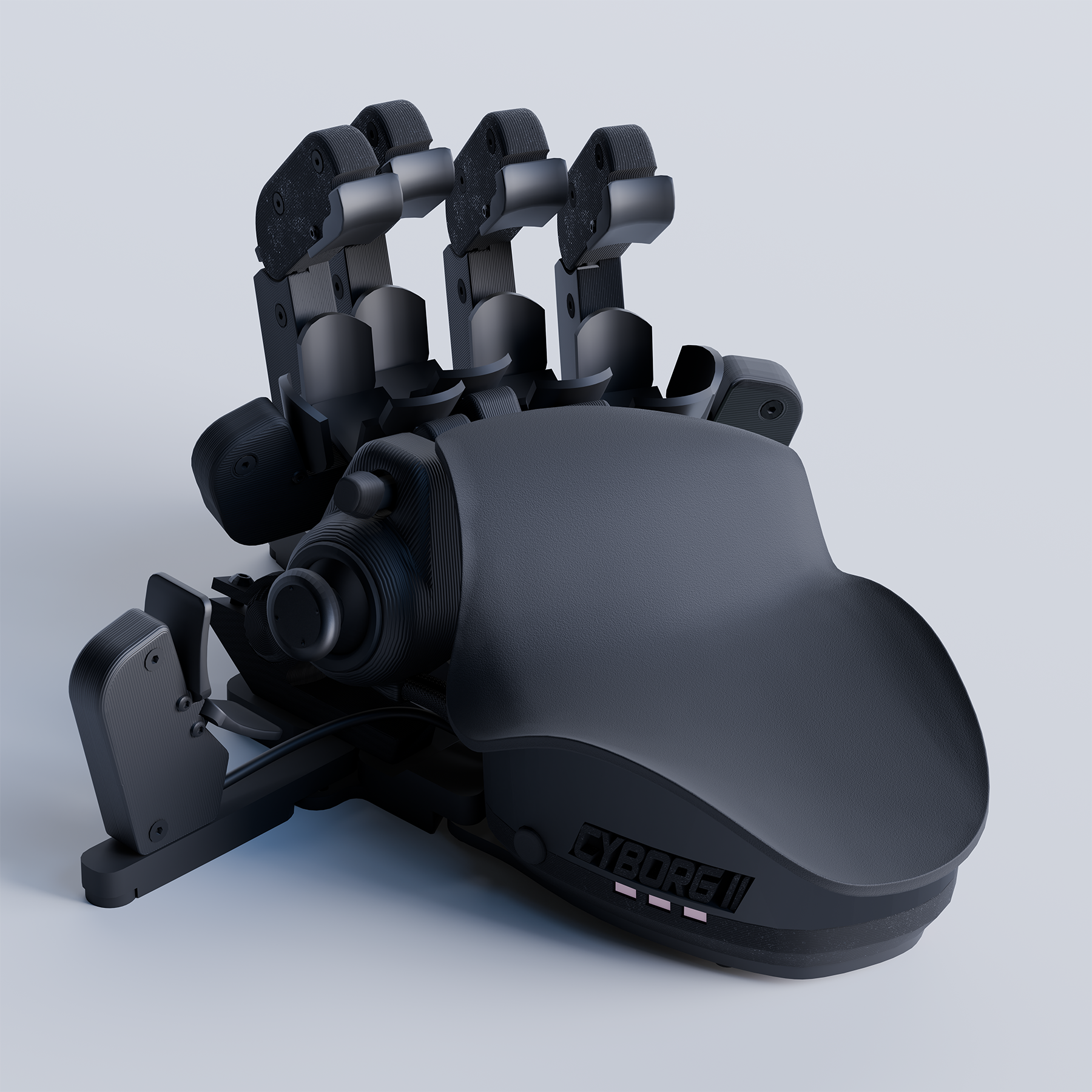 Azeron Black Cyborg II For Lefties - Custom Gaming Keypad Azeron Black Cyborg II For Lefties - Custom Gaming Keypad