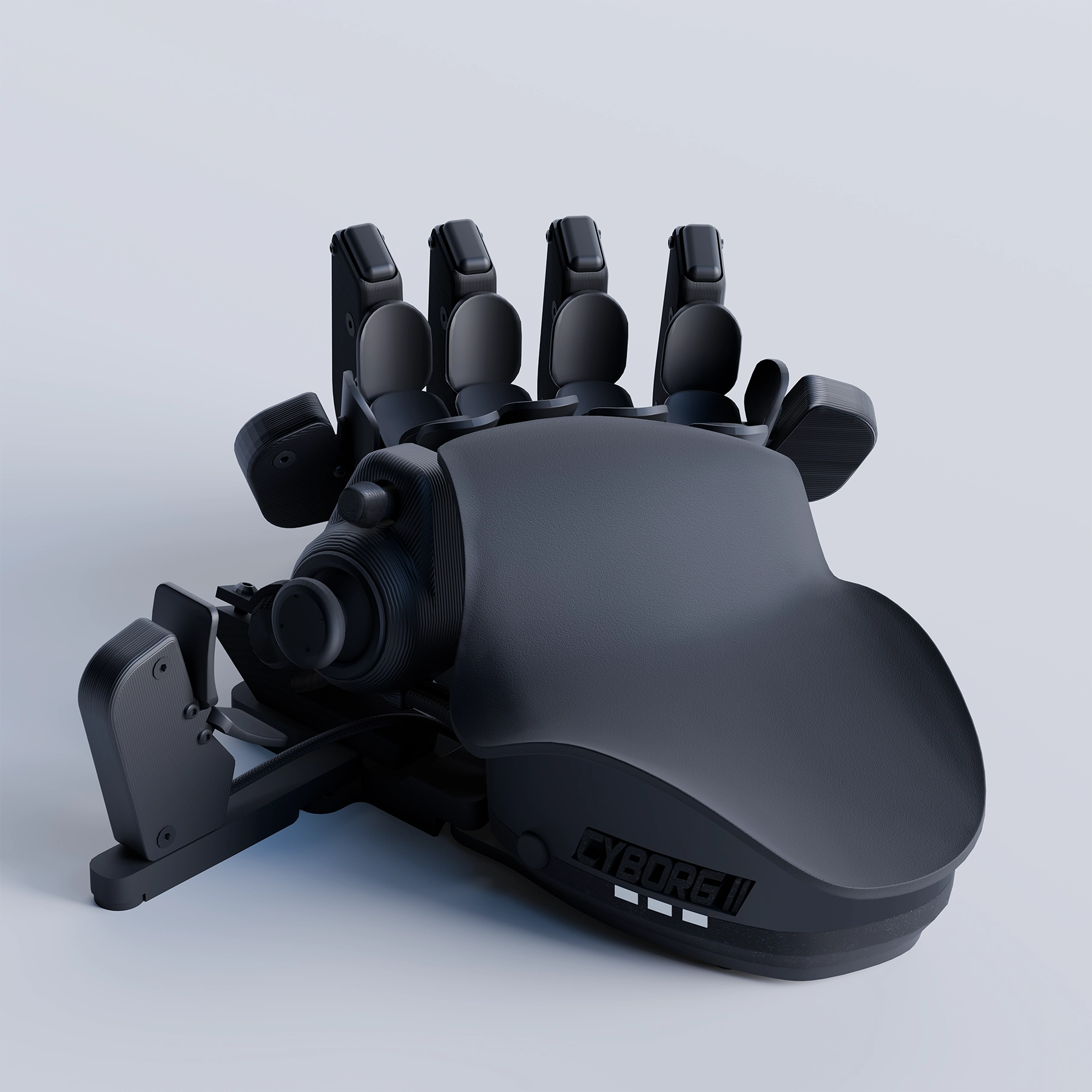 Black Cyborg II Compact For Left Handed – Azeron Black Cyborg II Compact For Left Handed – Azeron