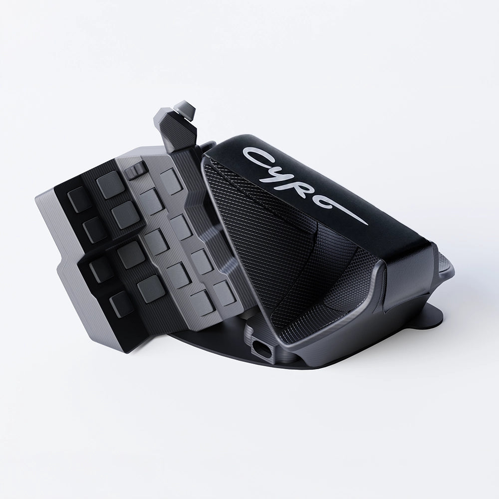 左利き用 Azeron グレー Cyro | 片手用ゲーミングマウス 左利き用 Azeron グレー Cyro | 片手用ゲーミングマウス