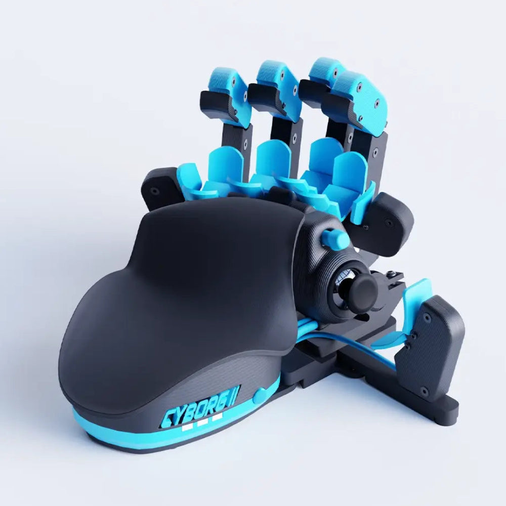 Ocean Blue Cyborg II Gaming Keypad - Ultimate Ergonomic Keypad
