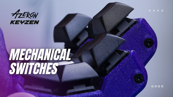 Azeron Keyzen Cherry MX mechanical switches