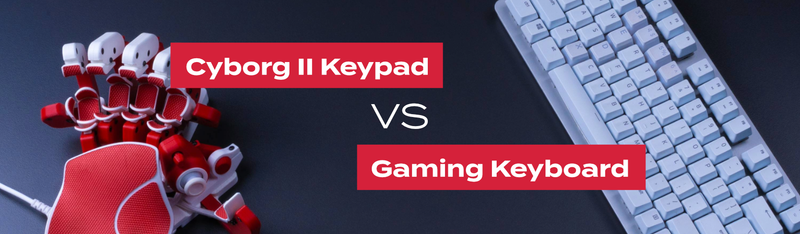 Azeron Cyborg II Keypad vs Gaming Keyboard: Which provides better control and comfort?