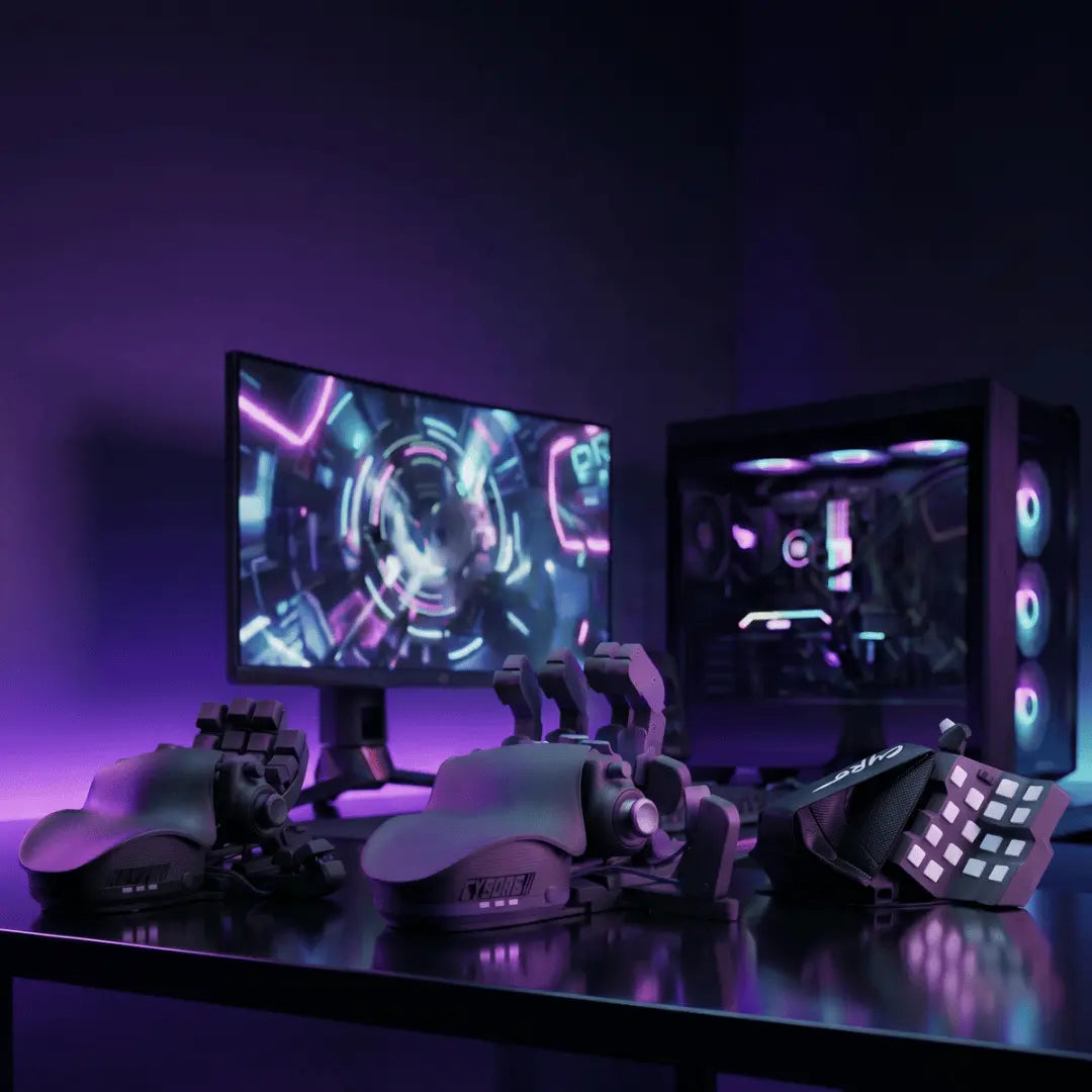 Black Cyborg II Gaming Keypad - Ultimate Ergonomic Keypad Black Cyborg II Gaming Keypad - Ultimate Ergonomic Keypad