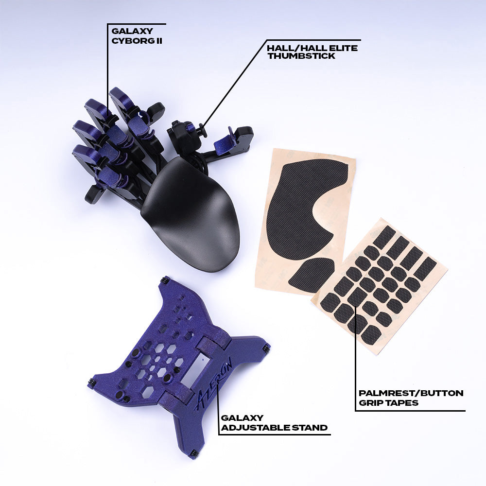 Galaxy Purple Cyborg II Bundle - Azeron