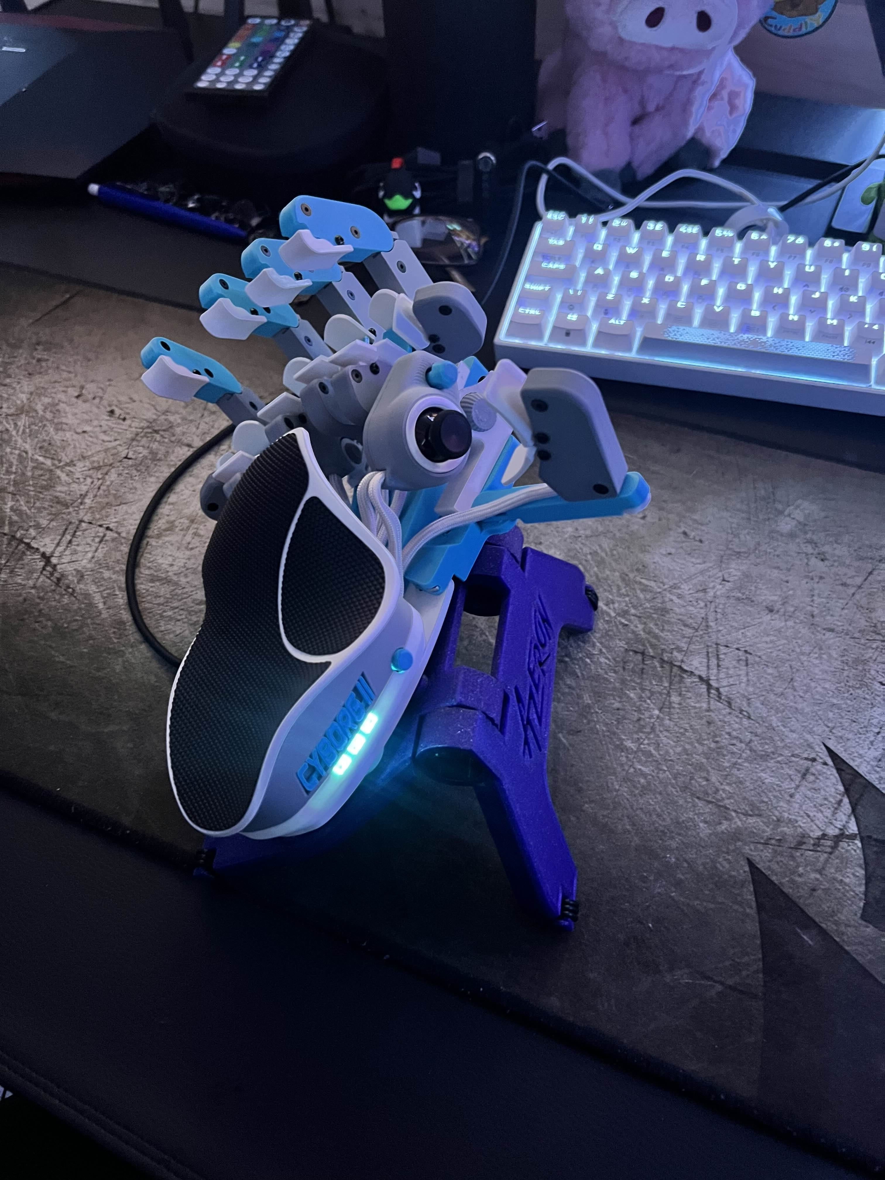 Red Cyborg II Compact for Lefties – Azeron