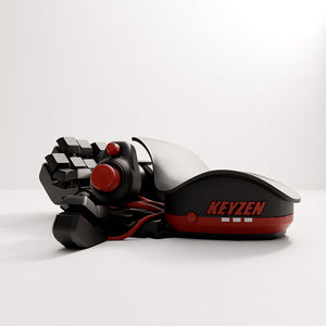 Red Keyzen for Lefties - Azeron