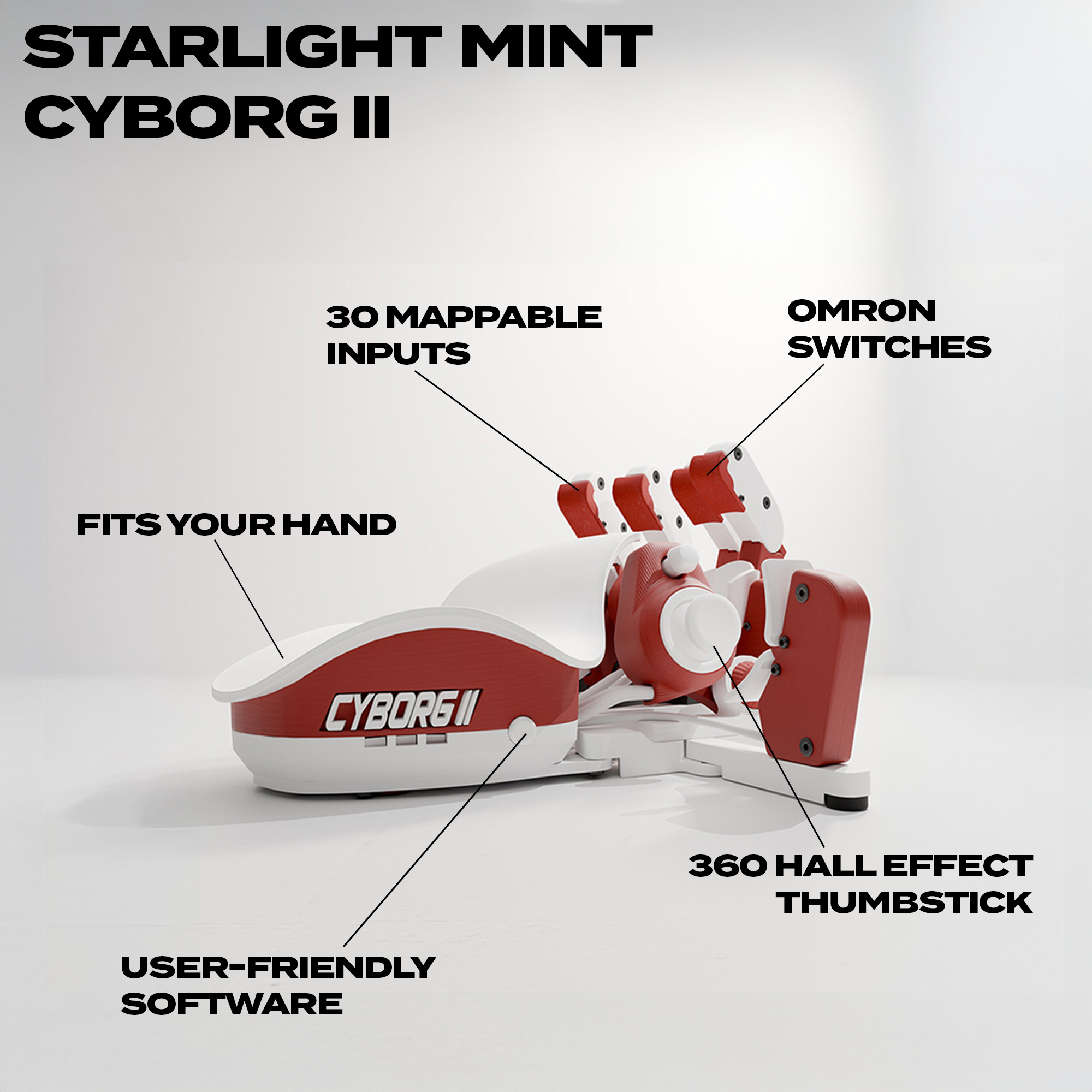 Starlight Mint Cyborg II - Azeron