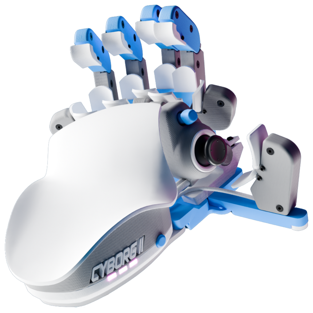 Azeron Ultimate Iceline Cyborg II Bundle - Stand & Grip Tapes Azeron Ultimate Iceline Cyborg II Bundle - Stand & Grip Tapes