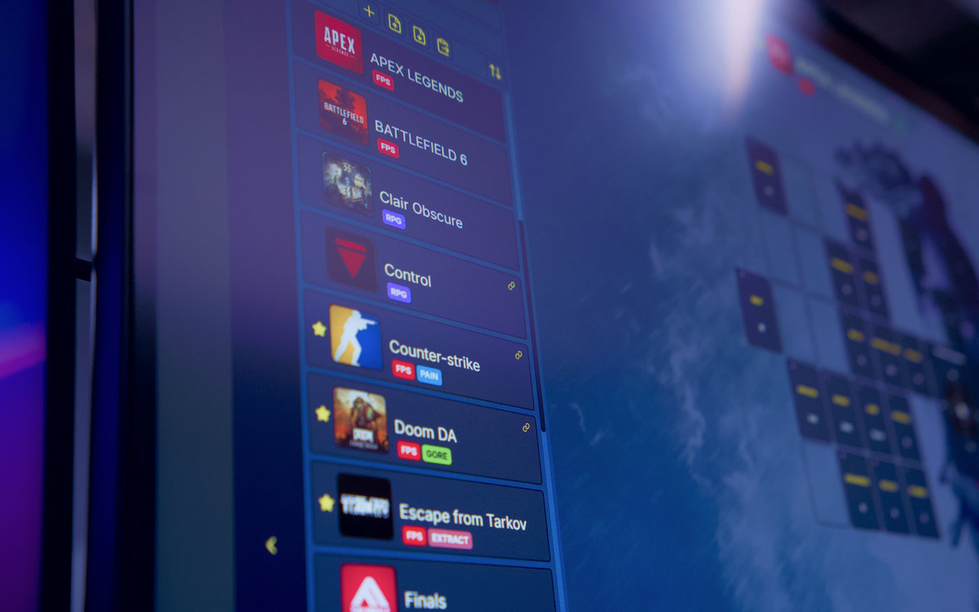 Azeron Software 2.0 interface