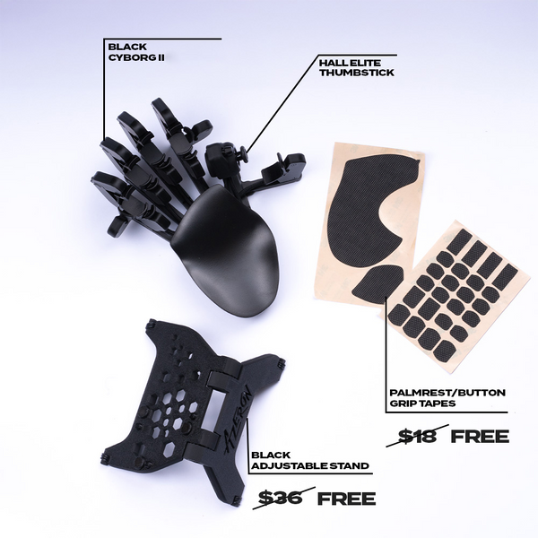 Elite Black Cyborg II FREE Upgrades