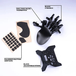 Schwarzes Cyborg II Bundle für Linkshänder