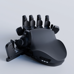 black cyborg ii compact on light background