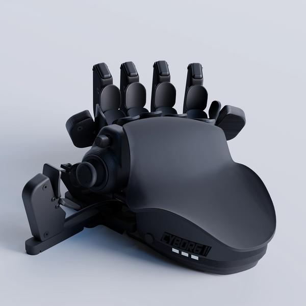 Black Cyborg II Compact For Left Handed – Azeron
