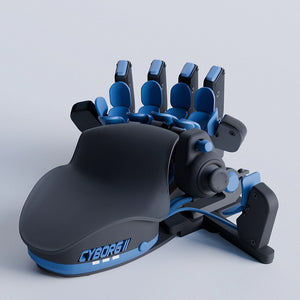 blue cyborg ii compact on light background