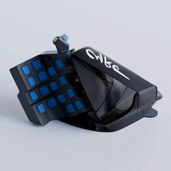 Azeron Cyro 左手用　本体 Azeron Blue Cyro for Lefties | One-Handed Gaming Mouse
