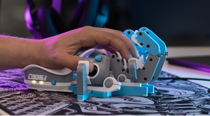 Azeron Blue Raspberry Cyborg II - Custom Gaming Keypad Azeron Blue Raspberry Cyborg II - Custom Gaming Keypad