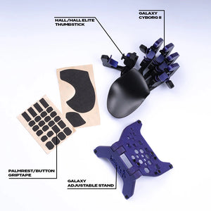 Galaxy Purple Cyborg II Bundle für Linkshänder