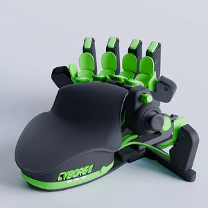 green cyborg ii compact device on the light background