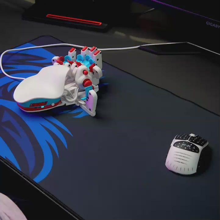 Azeron Cyborg II Red +別売カスタマイズ商品セット Red Cyborg II Compact – Azeron